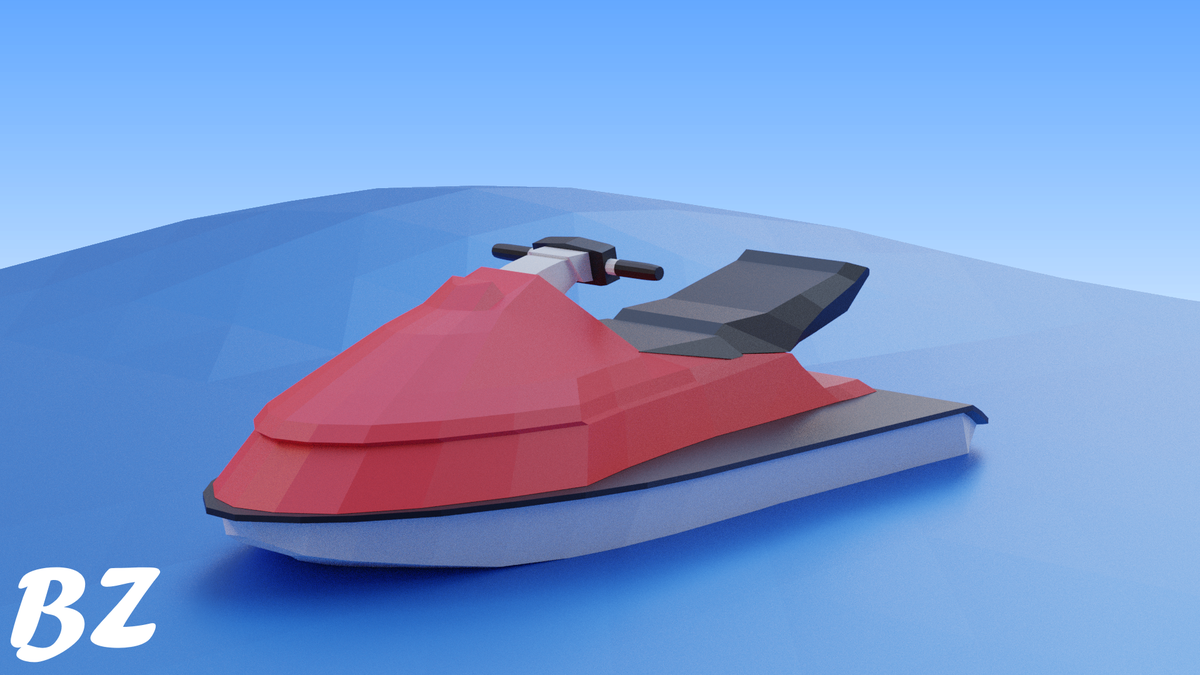 BellzkoBR's tweet photo. Made a Low Poly Jet Ski🛥️

#Roblox | #RobloxDev | #RobloxArt | #DesenvolvedorRoblox
#Blender3d | #Blender https://t.co/E6GXhn2ZbV