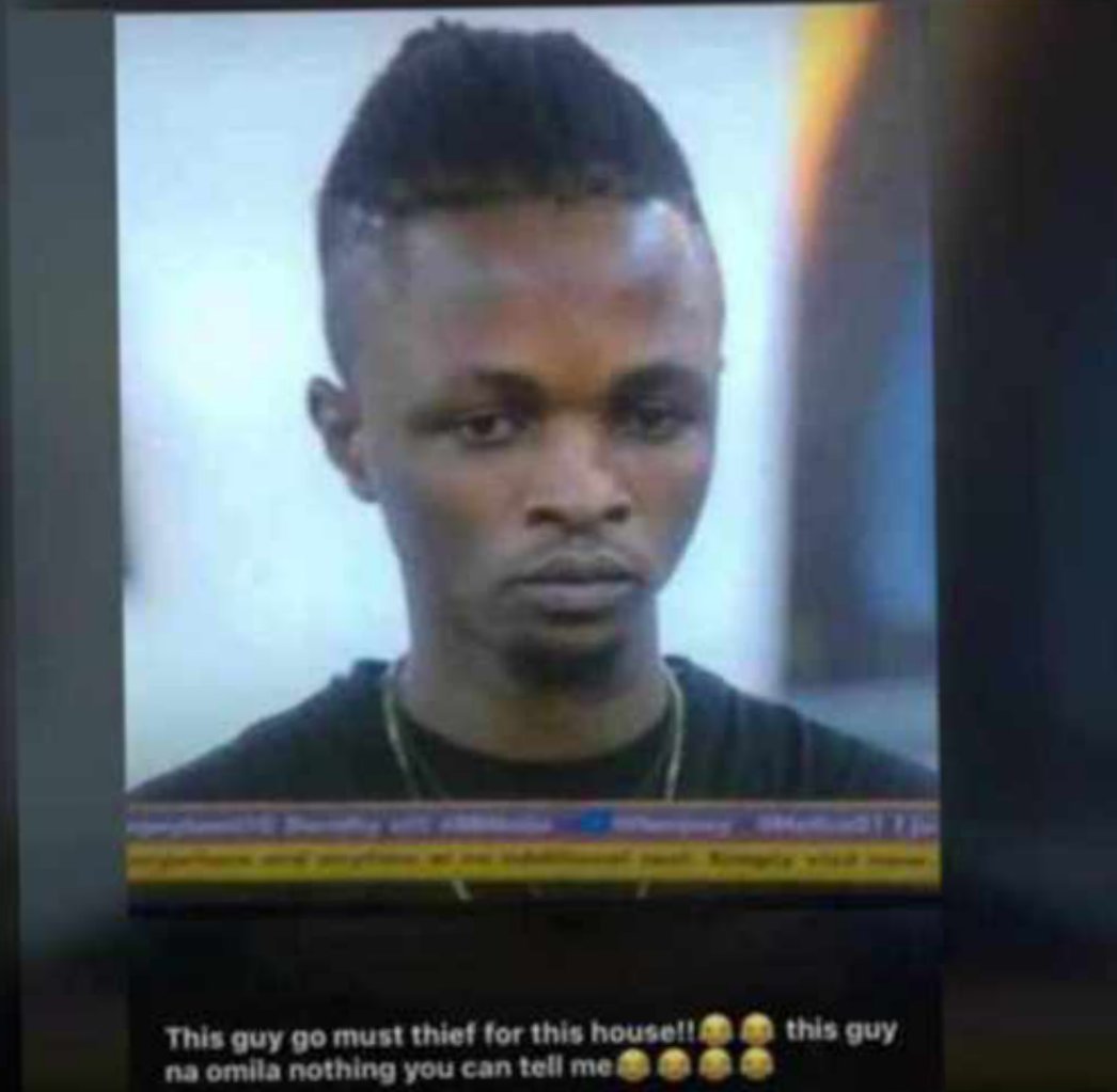 MhizPromo's tweet photo. Be like say this laycon of a guy go thief coin or something for biggie house o, because he eyes nor just good for head at all...he just dey observe housemates when go loose guard later.... #laycon the lagosian #BBNaijaLockdown #BBNaijaLaunch #bbnaija2020 #bbnaija2020 #BBNaija https://t.co/bp7o7RsLjG