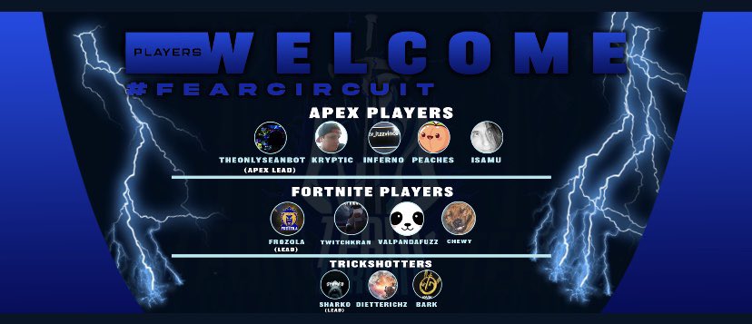 TeamCircuitGGs's tweet photo. Welcome the players of Circuit ⚔️

#FearCircuit https://t.co/xJiBpzaHnJ