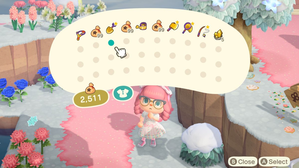 Sugary_Carousel's tweet photo. ✨ gold giveaway ✨
One winner will receive the golden tools + 3x 99k bells + 5 gold ore
Retweet / follow me
💫Ends in 2 hours! 💫 https://t.co/goXRrq7iay