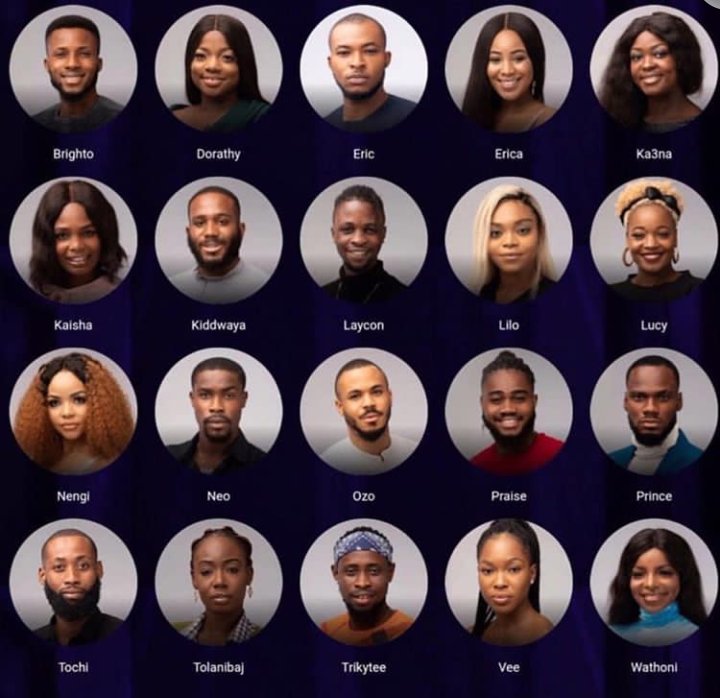 emecassie's tweet photo. Meet the 20 housemates! Who are you rooting for?
#BBNaija. #BBNaijaLaunch https://t.co/4lAFWrYfi1