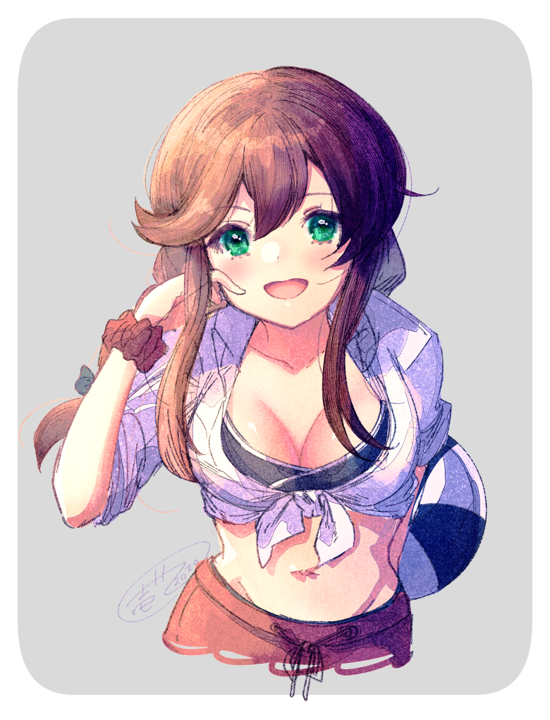 能代(艦これ) 「お題箱から水着能代 #艦これ 」|壱十九 / illustratorのイラスト