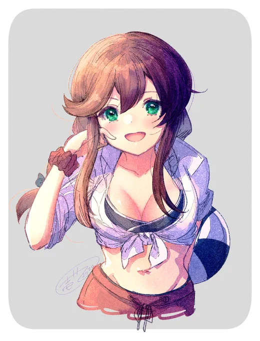 お題箱から水着能代 #艦これ 