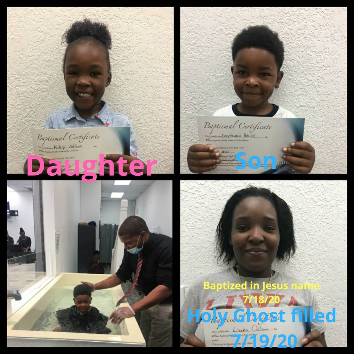 NLTBelleGlade's tweet photo. Evangelism in action!! 3 more souls #baptizeinjesusname!! and 1 filled with the gift of the holy ghost with evidence of speaking in tongues!!! #BeApostolic #soulwinning #NewLifeBelleGlade #baptism #HolyGhostPower #holyghostfilled https://t.co/ObF9vGyiQx