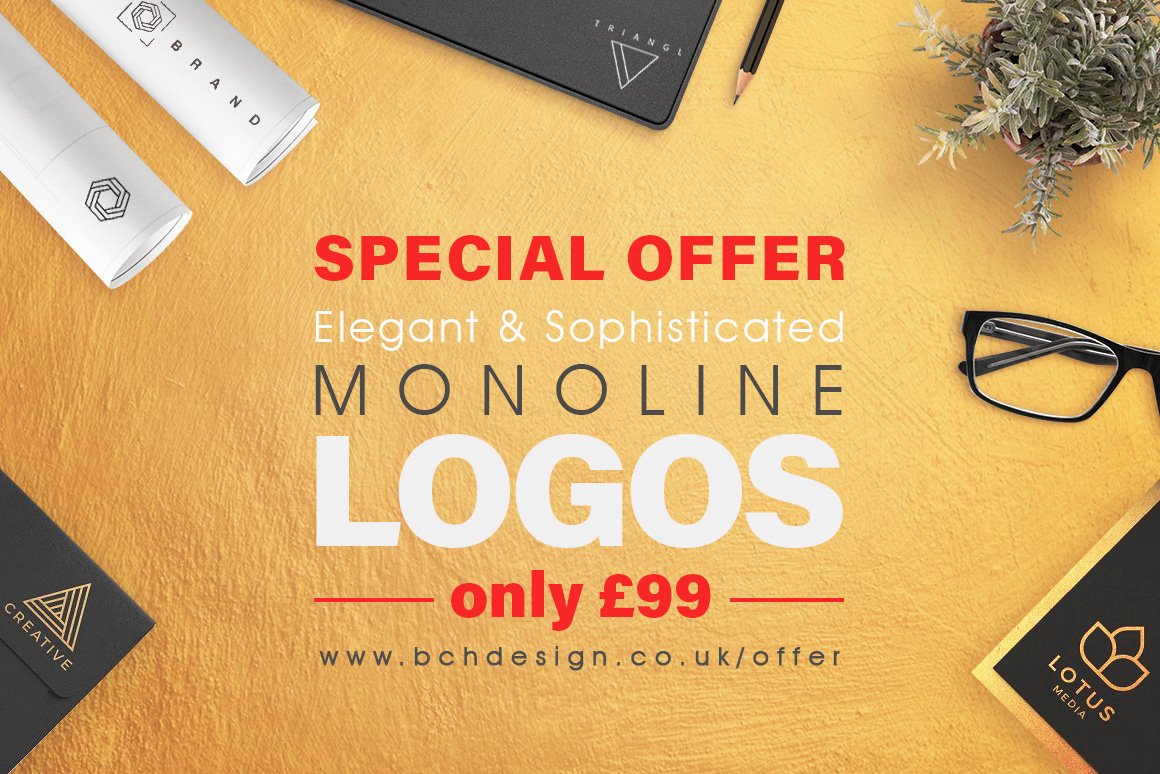 OK, so I decided to have this special offer for a LOGO DESIGN for everyone who can't spend hundreds of £ on custom branding. Check this out: bit.ly/LOGO_99 #logoDesign #logoOffer #BCHdesign #WhatCanIDesignForYou #MonolineLogos