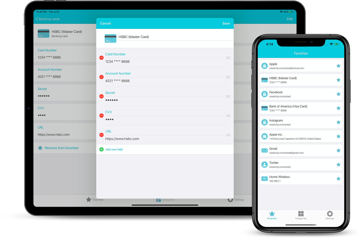 8_password's tweet photo. 8Password can help you securely store all your passwords and details of your accounts in one place. 8Password can help you safely store and manage your personal data, all you need is just remember a master key. https://t.co/1uDKDcxGvH