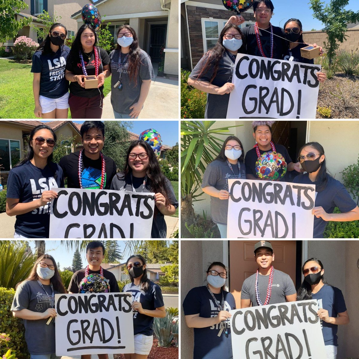 Due to COVID-19, our graduates did not get the chance to celebrate, so in honor of them, we decided to get them a gift. 😊 Congratulations on your accomplishments and good luck in the future! 🙌🏼📚🎊
