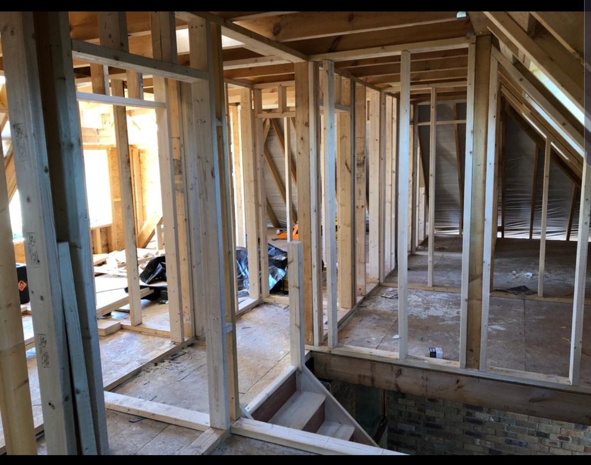 Creating a contemporary family home using bungalow conversion
Walls dividing the rooms on the ground floor were removed to provide an open plan living, kitchen and dining space.
Also a new roof and dormer windows 

Email for more information 
Peter@pjbjoinerycontractors.co.uk