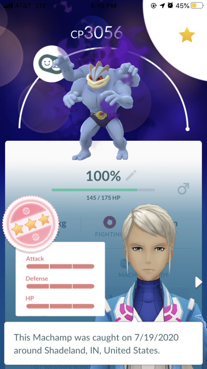R0N2020's tweet photo. First Shadow Hundo! 😍
#PokemonGO #ShadowMachamp https://t.co/gIq4WrpfDf