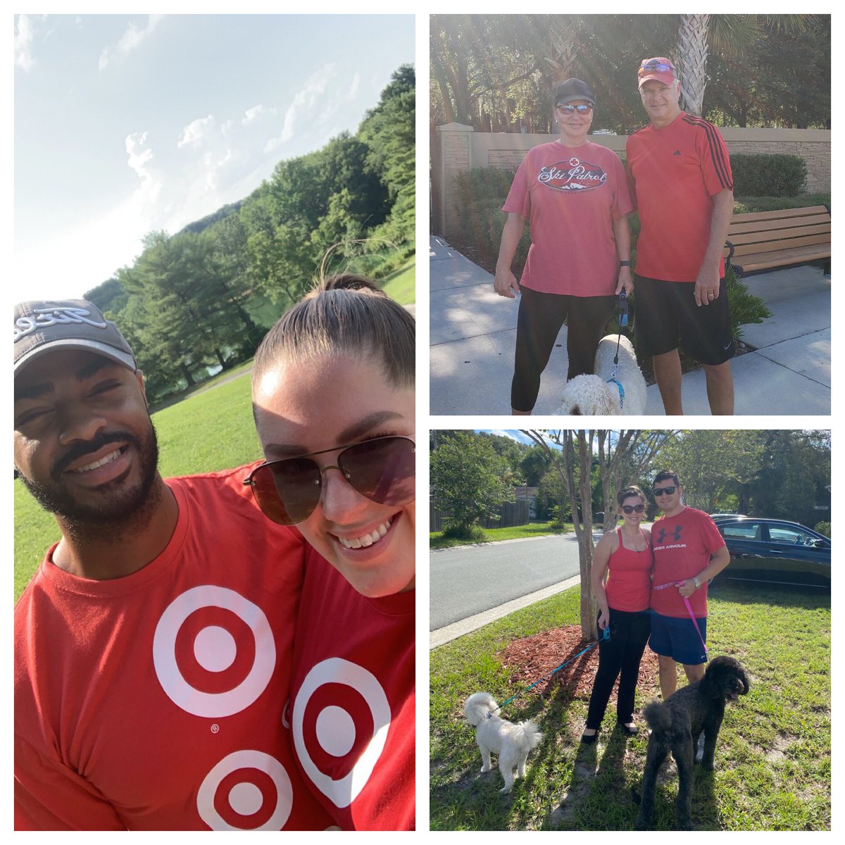 I recruited my family all the way in Florida to support #R400community and the #AIDSWalkNYLiveAtHome!