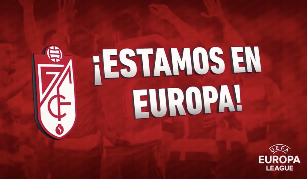 ComerciosGRA's tweet photo. Enhorabuena a toda la afición del @GranadaCdeF 👏🏼👏🏼👏🏼👏🏼
¡¡El año que viene nos verán en Europa!! 💪🏼💪🏼💪🏼❤️🤍❤️🤍❤️ https://t.co/xoVJHcC6WK