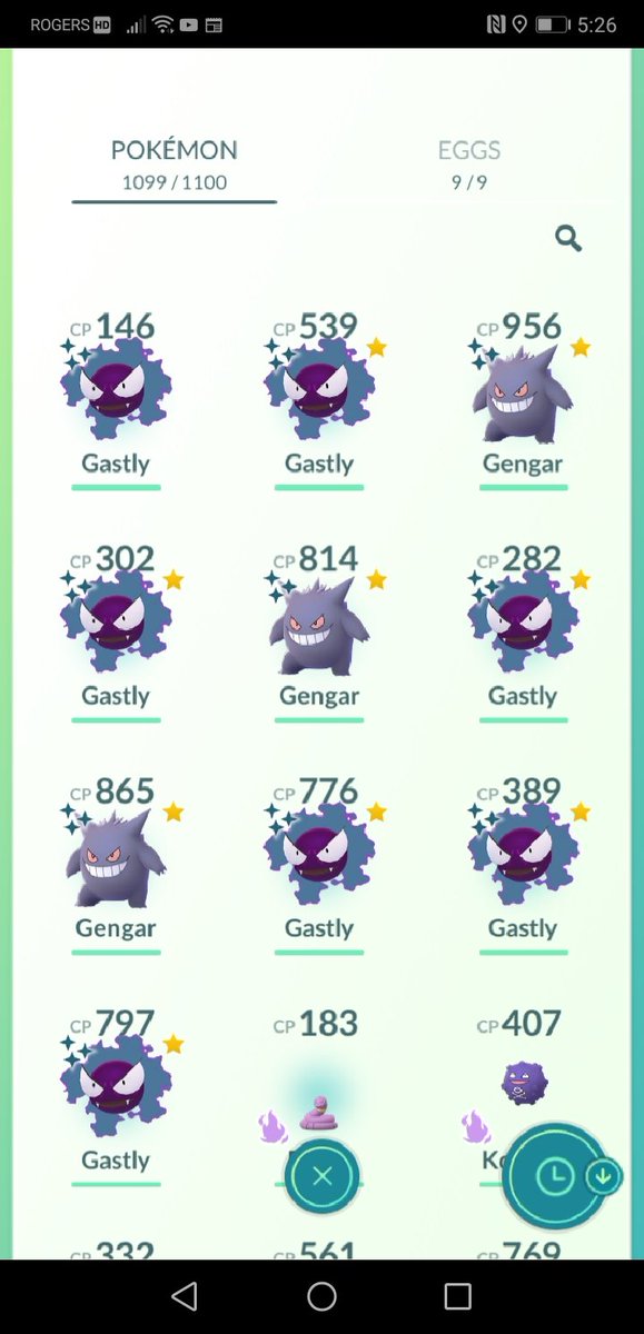 ShinyPsyCat's tweet photo. Caught 10 Shiny Gastly during today's #PokemonGOCommunityDay!

Love this blue ghost! ✨👻 https://t.co/cApGe7whov