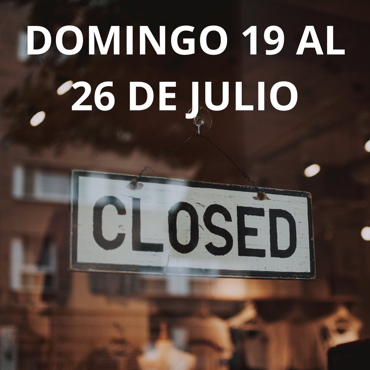 HomesliceMty's tweet photo. Cerraremos desde hoy 19 de julio hasta el domingo 26. Gracias x su comprensión! https://t.co/0se7Ka4Uor