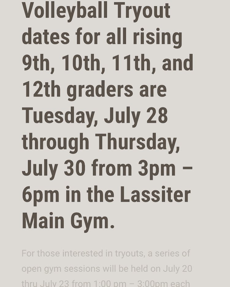 Lassiter Volleyball tweet media