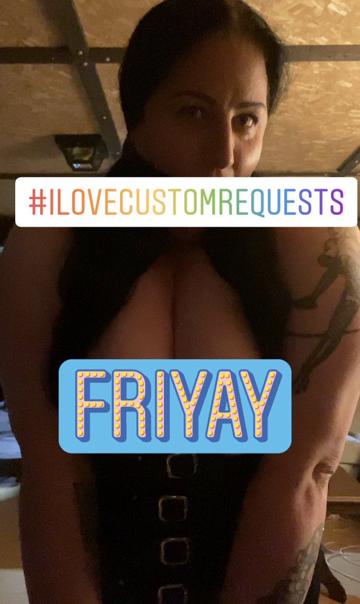 MistressSpade's tweet photo. Sent a custom request out on Friday. Do you want one?!? DM me for details! #custompicture #bdsm #mistress #dominatrix #fetish #corset #leather #pigtails #blackhair https://t.co/ROD8y3YSwG