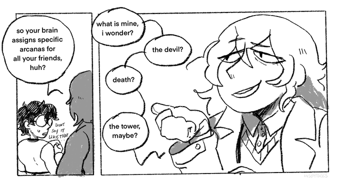 [persona 5] if IM justice and YOURE justice then whos driving the monamobile [1/2] 