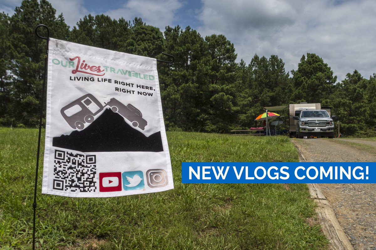 OLTraveled's tweet photo. We’ve been away for a while but don’t worry we are coming back! New vlogs will be posting on our page very soon!!! Stay tuned. #rvlife #youtubers #ourlivestraveled #cruiselife #cruisers #flagstaff #microlitetrailer #stateparks #vlogger #vloggerlife #skiptryorbuy #camping #Travel https://t.co/HQ1SKSqw6L