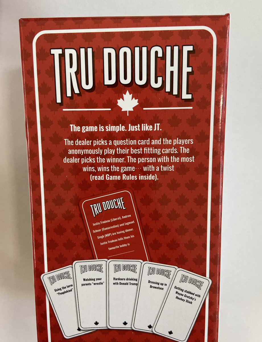 justintrudouche's tweet photo. BRAND NEW - on https://t.co/mOLFWJIDFI. The Hilarious Party Drinking Game. Ages 18+. Free shipping. Link in BIO @CAH vs @Whatdoyoumeme vs @justintrudouche #justintrudeau #game #party #2020 #drinking https://t.co/9ctrsBj6T8