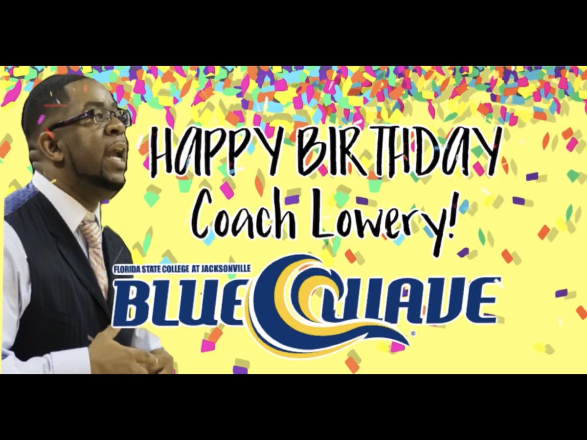 BlueWaveGinny's tweet photo. Happy Birthday @FSCJWBB @GoBlueWave Coach Lowery! https://t.co/XF5oz0MInS