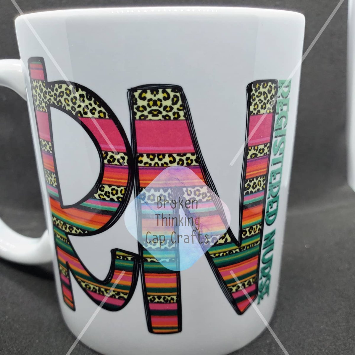 BTCCrafts's tweet photo. Registered Nurse mug 🥰 I love the colors on this one!  #brokenthinkingcapcrafts #btccrafts #smallbusiness #funmug #mugsfordays #rn #registerednurse #coffee #ortea #tea #nurselife #nursing #weappreciateyou #everydayhero #hardwork #nursesrock https://t.co/RxCegBUWjc