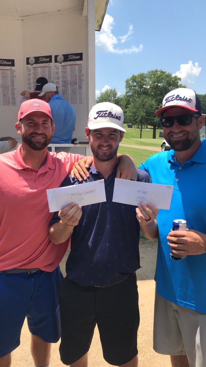 GolfFranks's tweet photo. 🎼Started from the bottom now we’re here!🎼 Finished dead last at Red Bay last yr and won 2nd in our flight and second in the calcutta this yr. What a diff a yr makes. MVP goes to me and runner up MVP goes to Bret for getting us in 7th flight thanks 2 his Sat. performance https://t.co/RUKEKSy1EL