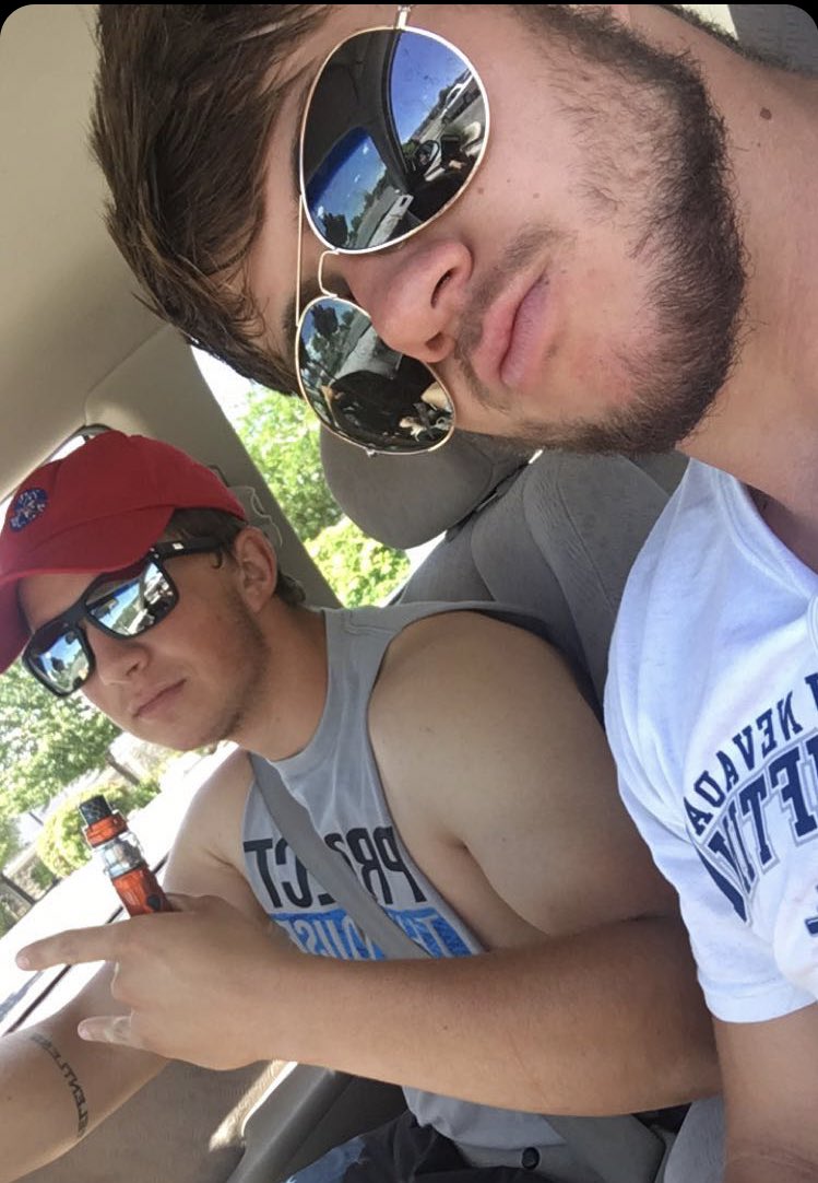 cooper_hendo's tweet photo. Happy 21st to this dude! @nate_hendo Been a wild ride brother, Party hard🍻 https://t.co/tOEeZKcmKJ