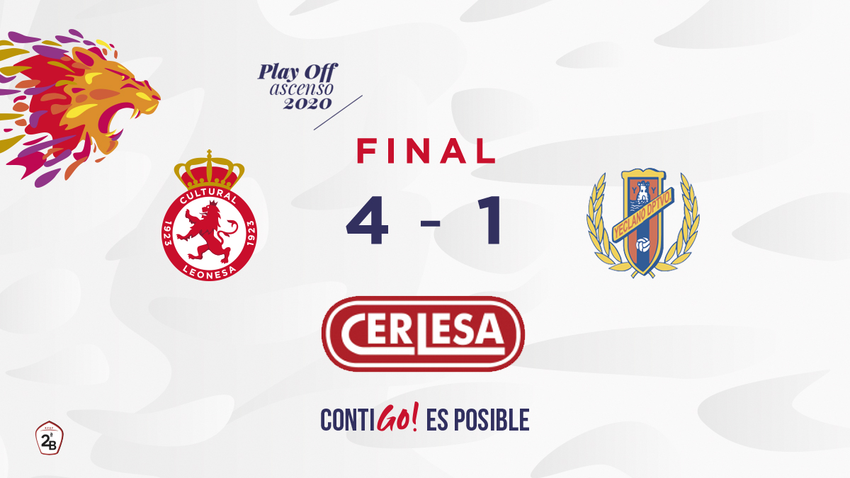 ¡¡¡FINAL!! Pasamos a la siguiente fase!!
💪¡¡ENORME EQUIPO!!💪
¡¡Nos vemos en el sorteo de mañana!!

👉 <a href="/CyDLeonesa/">Cultural y Deportiva Leonesa</a> 4-1 <a href="/Yeclano_dptvo/">Yeclano Deportivo</a> 

#CulturalLeonesaYeclano