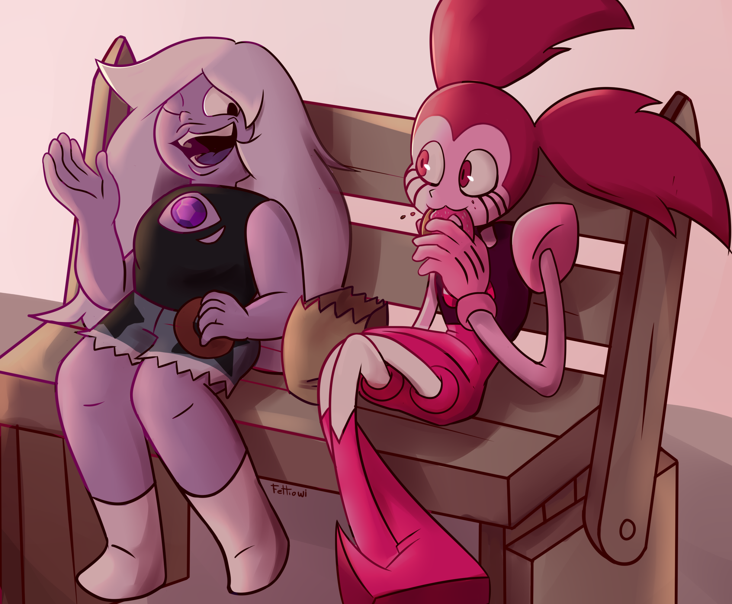 Continuing the "spinel interacting with other gems" thing, or as ...