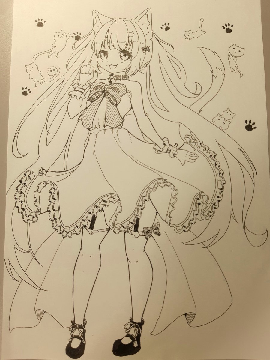 #女の子のイラストだけで興味を持ってくれる方へ届け 