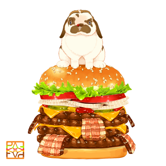 「ハンバーガーの日」のTwitter画像/イラスト(新着))