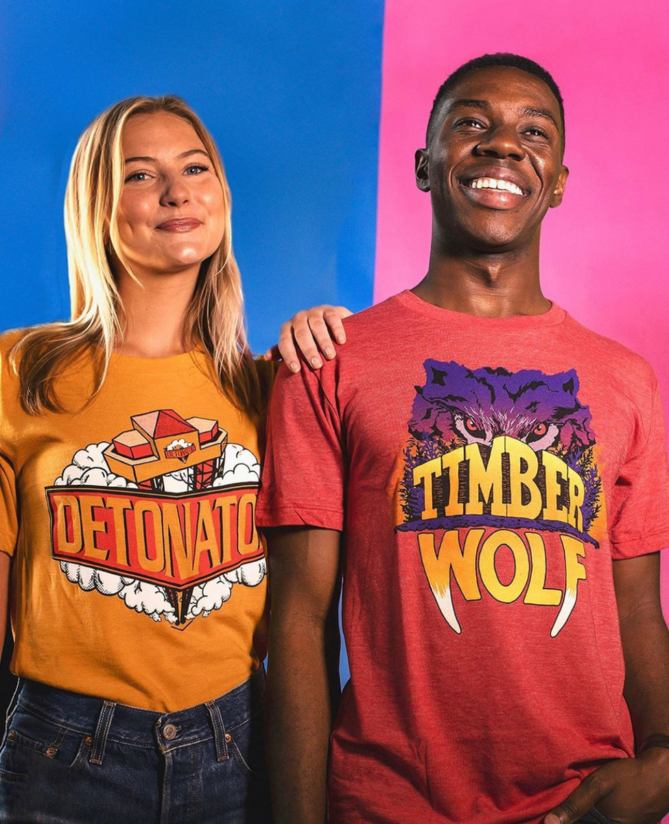 Shop local and support your Kansas City favorites. #KCHeart

<a href="/CharlieHustleCo/">Charlie Hustle</a>'s new Worlds of Fun tees:bit.ly/2WJjcDs