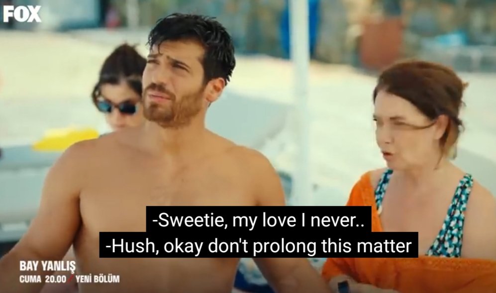 How many more terms of endearment will Özgür come up with acaba?In the fragman he used ballı böreğim which is translated as sweetie, but the literal translation says 'my honey roll' I think he probably already said it in the car, but this endearment is new to me.  #BayYanlış