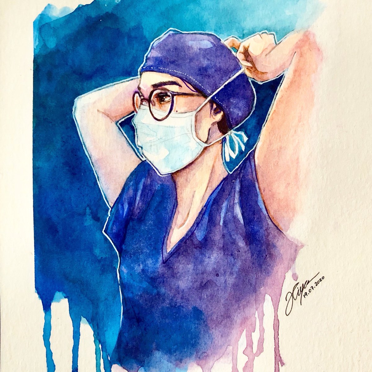 I believe it's important to visualize our goals, and this is my take on it. It will be sitting on my desk for a while as a reminder. To all the current and aspiring women surgeons!

#ILookLikeASurgeon #womeninsurgery #WomenInGlobalSurgery #watercolor 

instagram.com/theprojectxm/