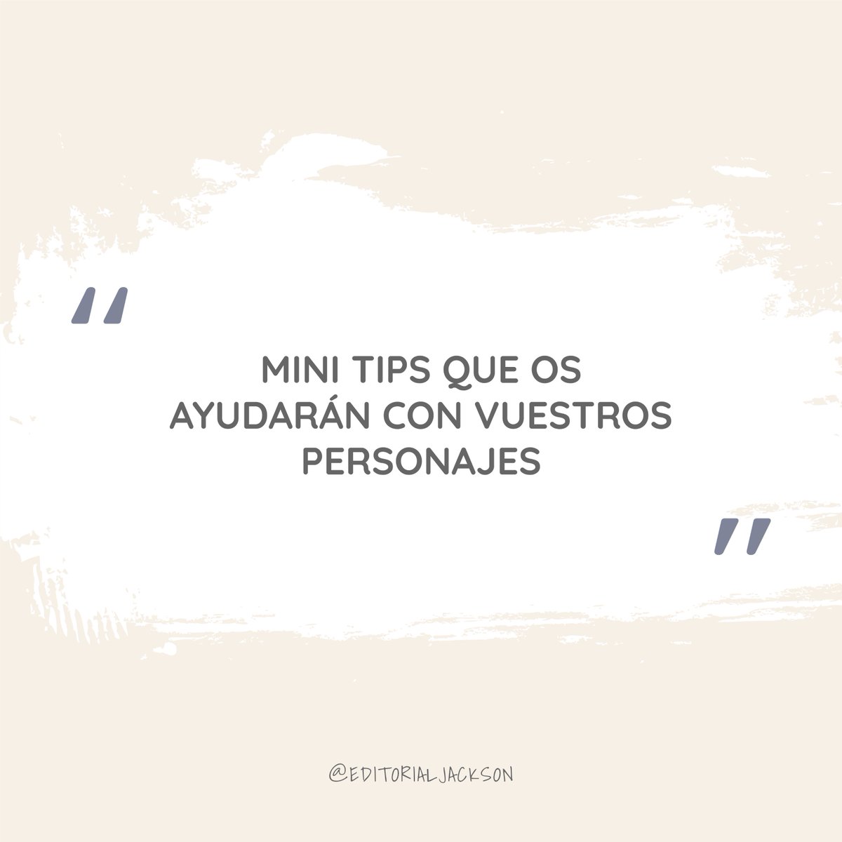 EditorialJackso's tweet photo. 📌Mini tip📌
🔱 1.- No se recomienda usar demasiados personajes
🔱 2.- Hacer que tu personaje principal sea muy perfecto(a)
🔱 3.- Dejar al antagonista para el último momento

¿Queréis más #consejos como este? Encontrareis más en nuestro perfil de #Wattpad.

#MiniTips #Editorial https://t.co/8gSMCJWEda