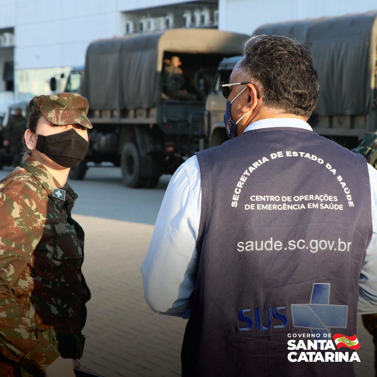 GovSC's tweet photo. O Governo do Estado segue trabalhando forte e investindo para que todos tenham acesso à Saúde.

#pandemia #coronavirus #saudesc #Saude https://t.co/6tCC0l6XMb