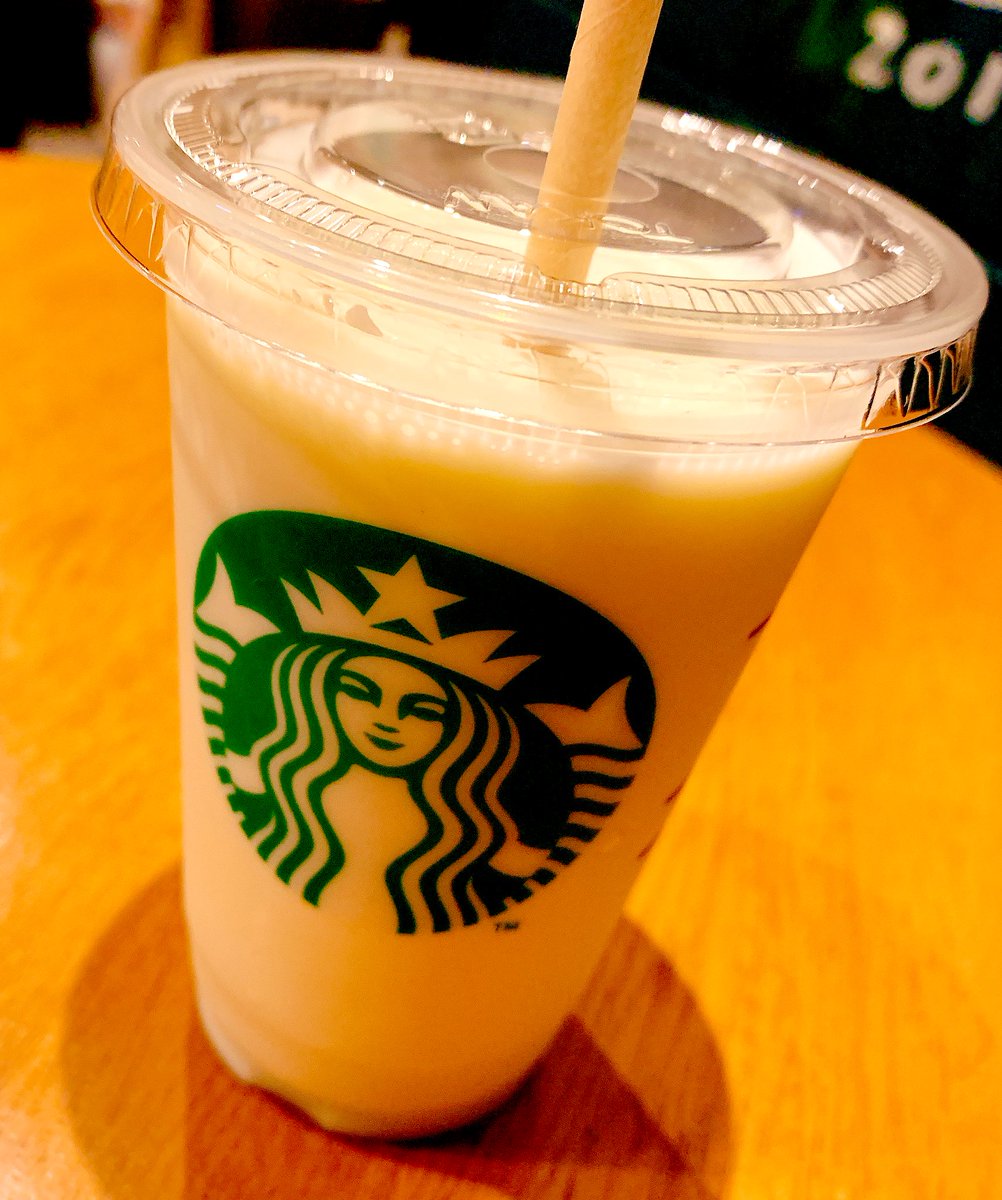 S Collection株式会社 通信事業 朝から スタバ で ひとり時間 先日店員さんに教えてもらった 裏メニュー アイスホワイトチョコレート を早速注文 ミルク とホワイトチョコの相性抜群 美味しくてすぐ飲んじゃいました 7 1から 紙ストロー