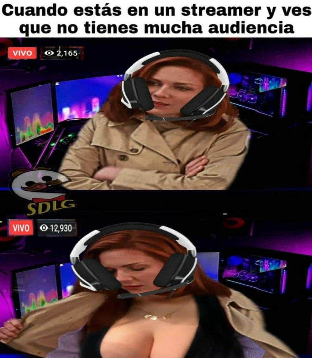 gamer_noti's tweet photo. Hay que adaptarse a la situación 🤭🤣
#streamer #streaming #notigamer #gamer_noti #pcgaming #gamer #gamers #Xbox #Playstation #Warzone #PUBGモバイル #ApexLegends #APEX https://t.co/WdGUE6Lfeo