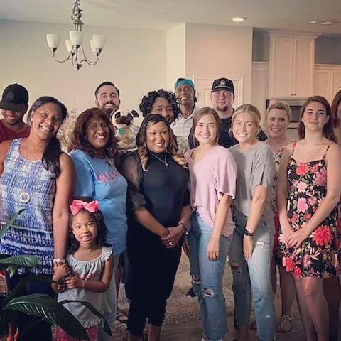 BlexitSC's tweet photo. ✨Thanks to Renata DaSilva our Director from BlexitSC and her family for the #BrazilianCookout yesterday! The food was delicious and the love and positive atmosphere was just what we needed to get motivated for  the next chapter of #BLEXITBUILDS. 
*
*
#SCStrong #SCBuilds https://t.co/m9yGFPyFxm