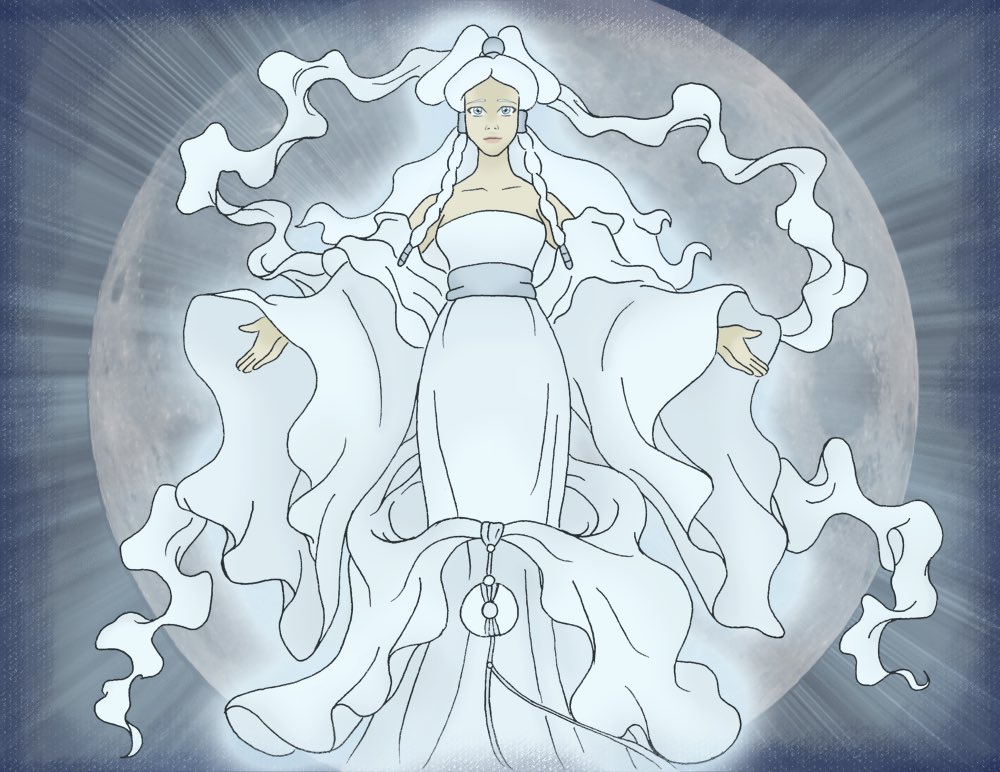 Yue then understood she had the choice and responsibility to return this energy to Tui, thus sacrificing herself in order to resurrect it. After Tui had returned to life and the moon was restored, Yue's physical form vanished from Sokka's arms, transcending as a moon spirit.
