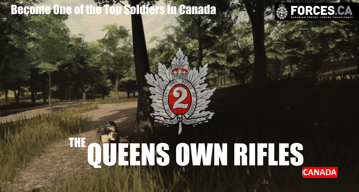 Queens Own Rifles RBLX tweet media