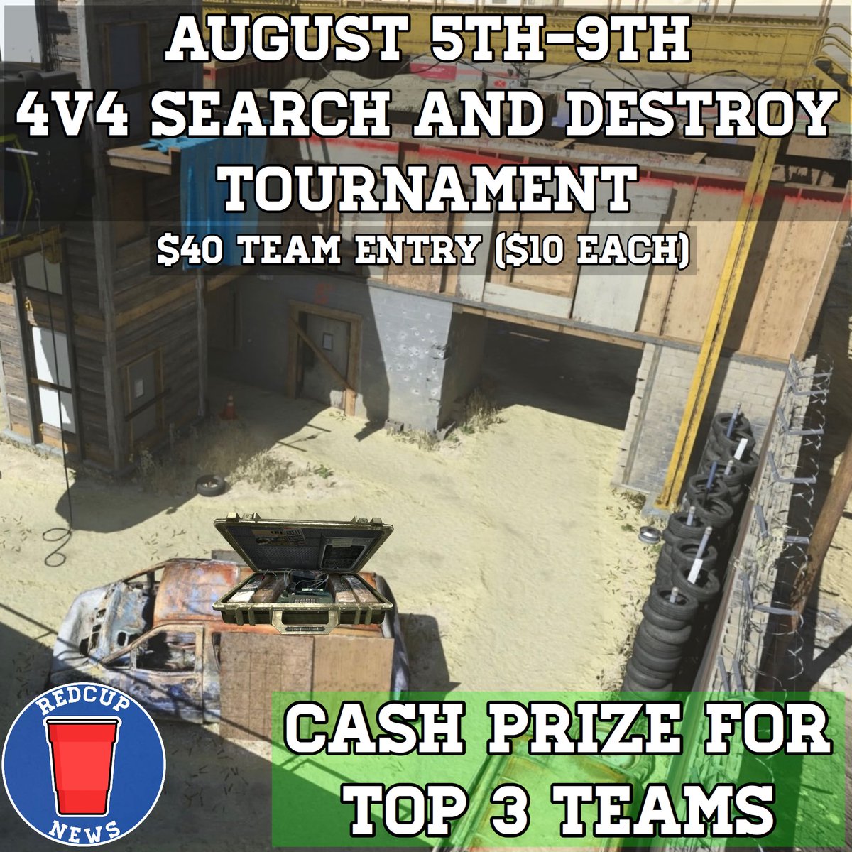 Alright lets do this. 32 to 64 teams will be in. The money pot will be BIG. Lets see if y’all have it. Fill out the form below this tweet and Venmo your squads entry fee to <a href="/redcupnews/">RedCup News</a> (that’s the Venmo name) with your teams name attached. You have to fill out form and Venmo
