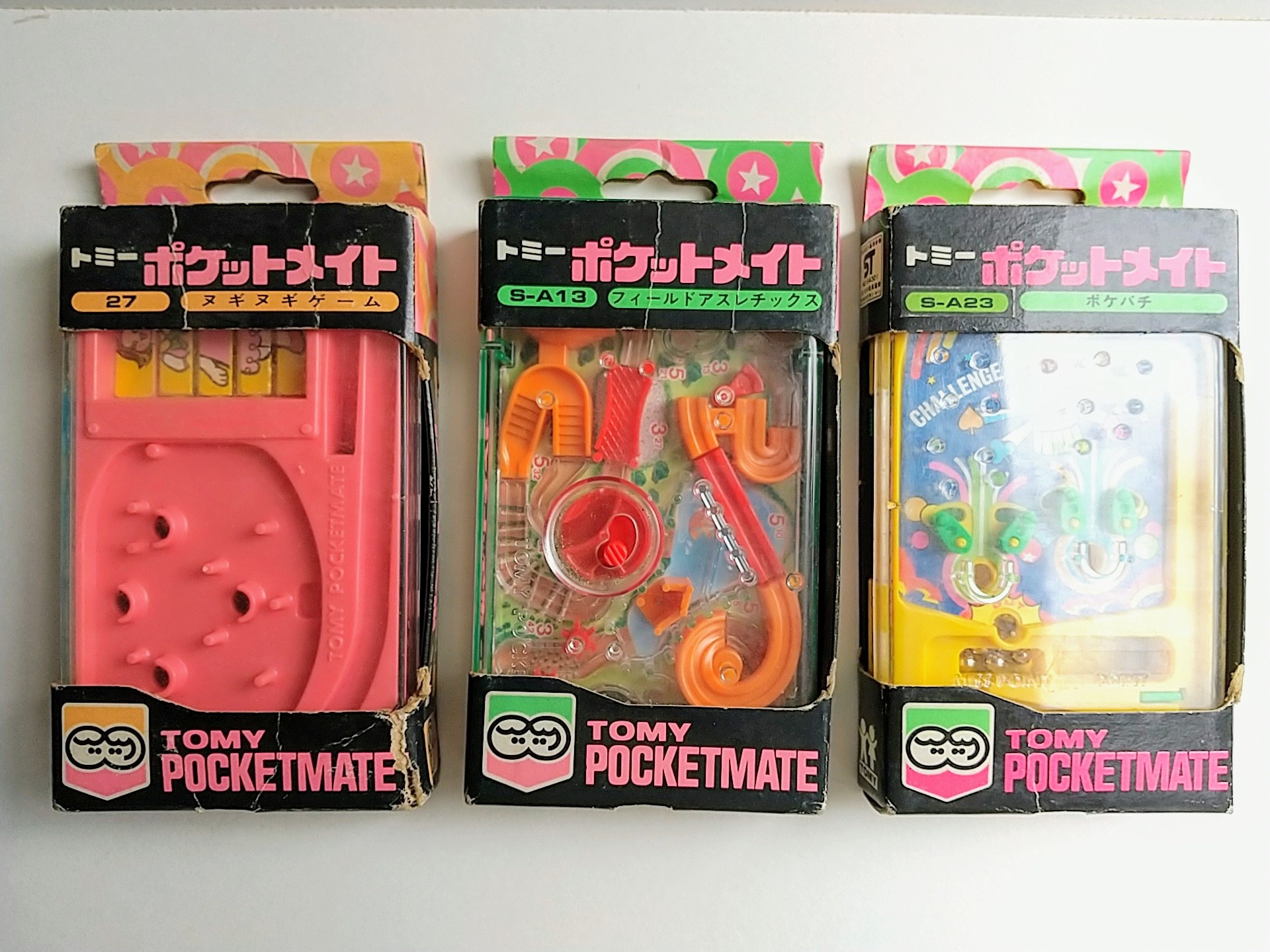昭和レトロ 当時物 トミー/サクラ/天洋 ポケットメイト ポケットゲーム