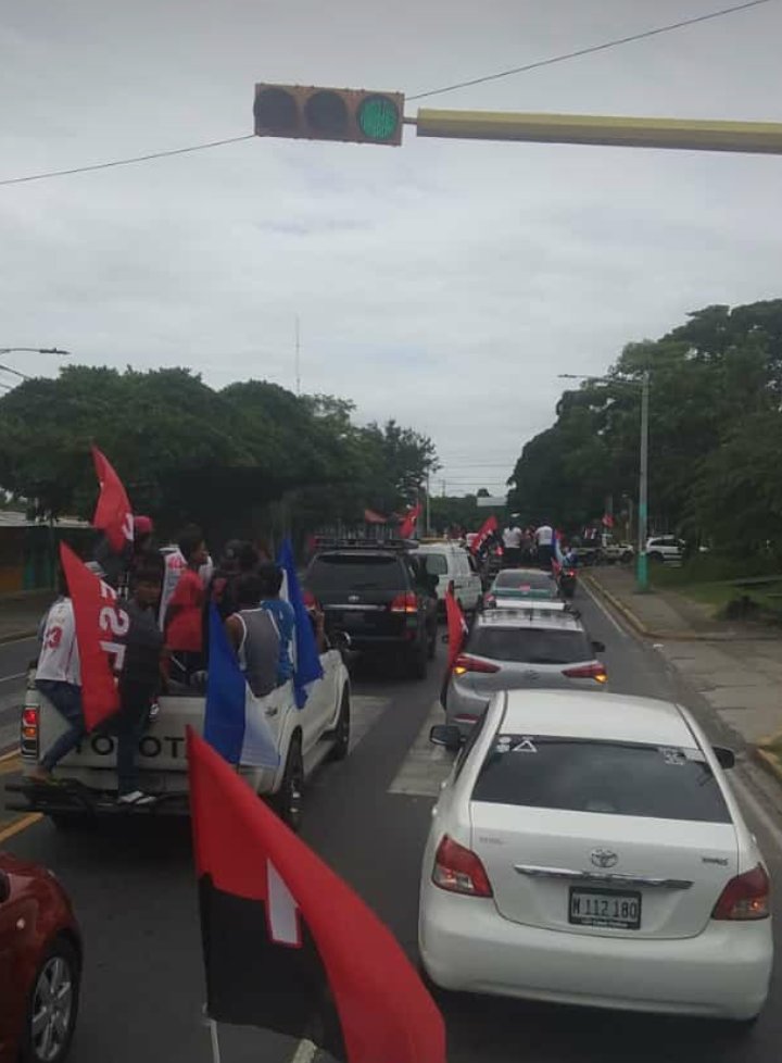 1531Marisa's tweet photo. Definitivamente el 19Julio es una fecha inolvidable para los nicaragüenses y más para nosotros los Sandinistas revolucionarios. Hoy más q núnca conmemoramos éste 19Julio con el mismo amor reafirmando q la Revolución continúa victoriosa.  #VencemosVenceremos #41JulioEnVictorias https://t.co/XFMKYTR8rY