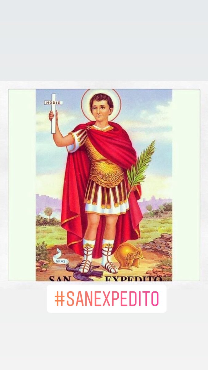 tetirounpique's tweet photo. Dale #RT porque siempre cumple #SanExpedito https://t.co/VMvwBxjZKu