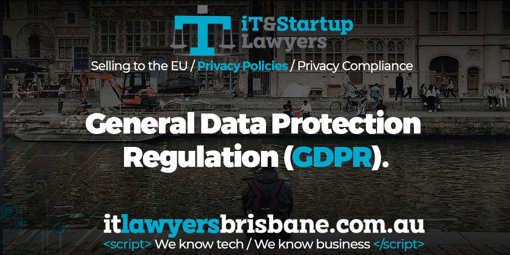 it_lawyers's tweet photo. Confused by what the EU General Data Protection Regulation (GDPR) means for your Australian business? Read our article on how the GDPR affects you and how to have a compliant Privacy Policy! https://t.co/DD4WChhUie #gdpr #dataprotection #privacypolicy #australianbusiness https://t.co/H6ydP6pwrn