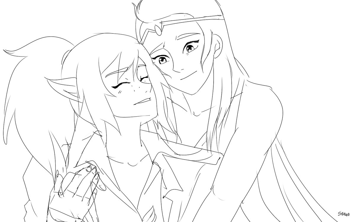 snowyplumes's tweet photo. "i dreamed of this day"
"yeah,me too"
A little Catradora sketch, i did in between projects i'm working on *winkwink*
#MORECATRADORA #catra #adora #futurecatra #futureadora #catradora #sheraspoilers #sheraart #sketch #myartwork https://t.co/el4LKBzhqR
