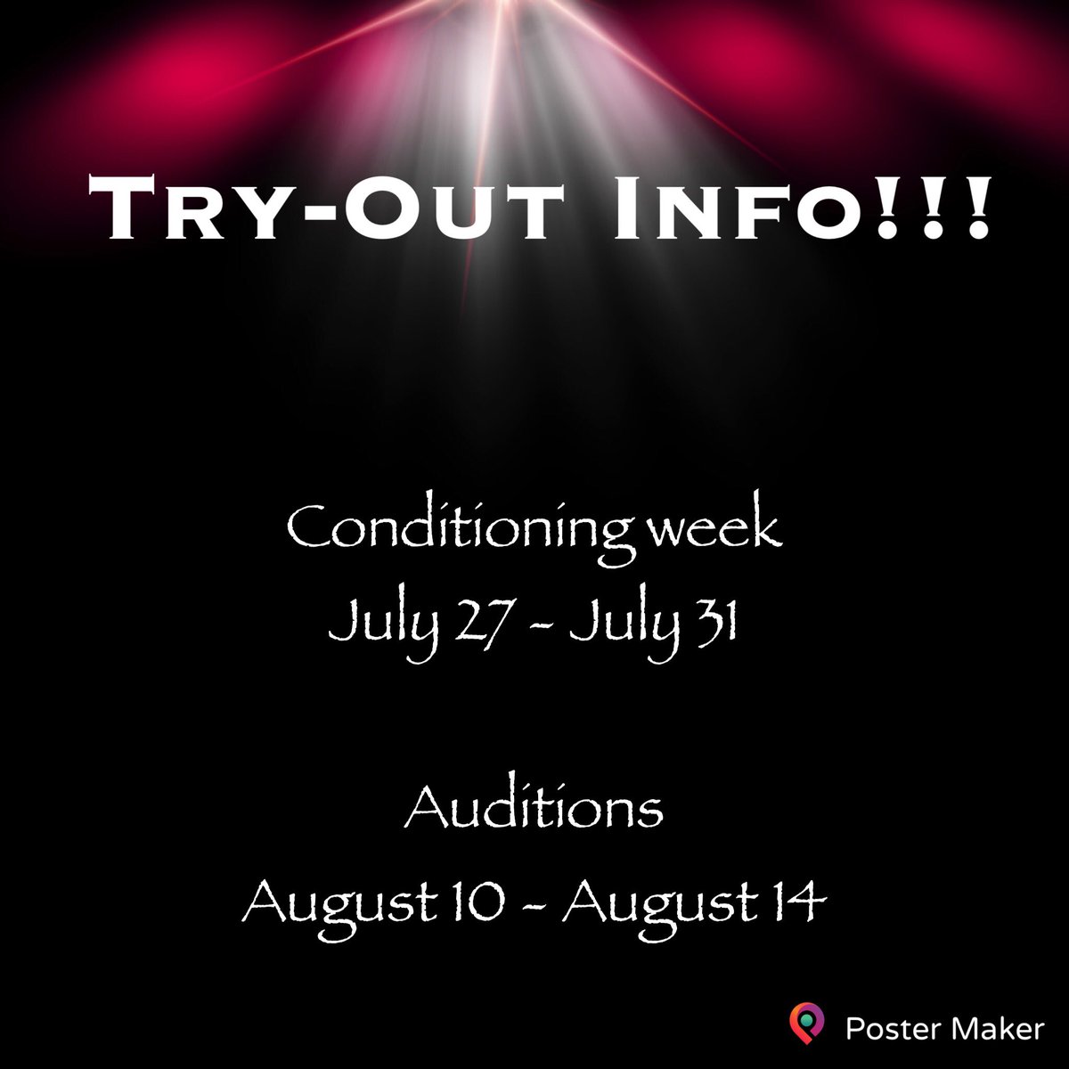SC_Varsity_Poms's tweet photo. We are excited to announce we finally get to start our season! Interested candidates (students who will be in the 8th-12th grade for the 20-21 school year) need to email to get exact details for the schedule: SCVarDance@gmail.com https://t.co/7ci5J9e4hC