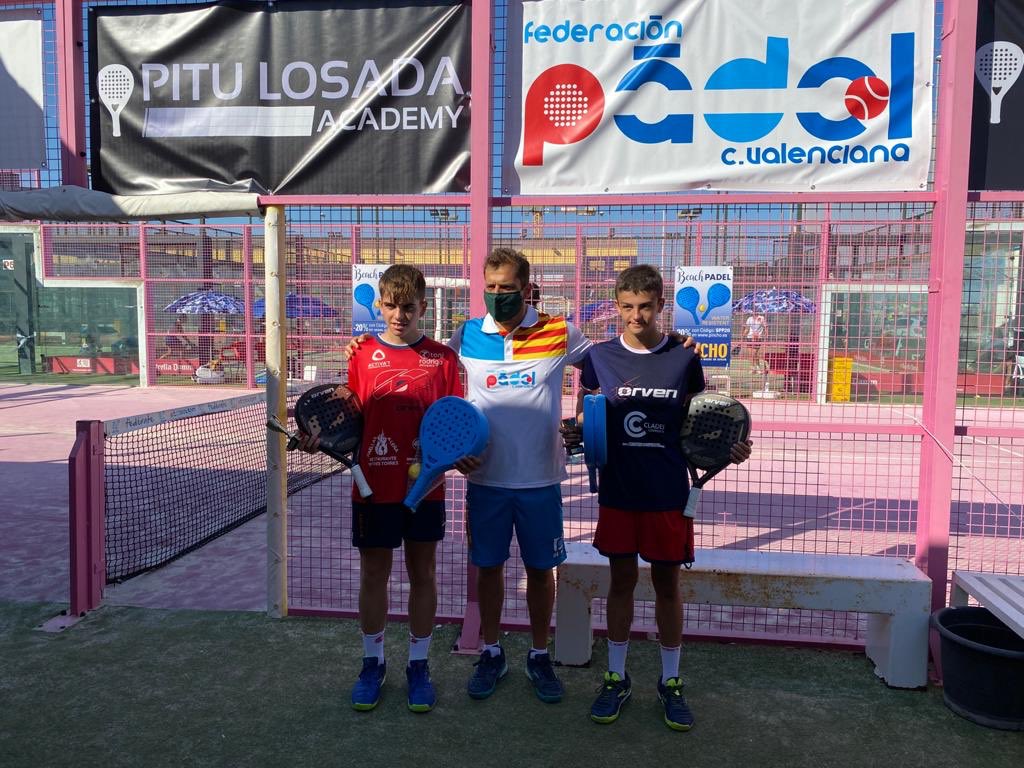 PadelCV's tweet photo. 📋 #RESULTADOS del Torneo Autonómico de Menores VI Campus Pitu Losada ⭐️

Infantil ♂️:
🏆 P. Villarroya - H. Caparros
🥈 Y. Conejero - M. Perez
✒️ 6/0 7/6

¡Enhorabuena! 👏🏽
📍@EcommPadelClub 
@pitulosada https://t.co/pmpUyMNARa