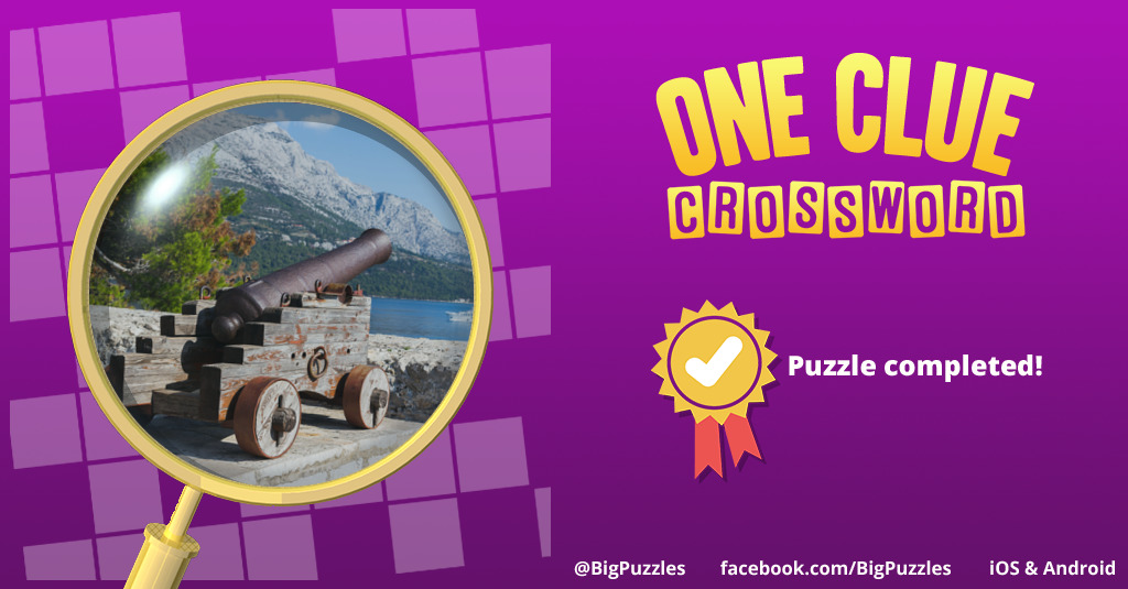 PaulaABarr's tweet photo. I completed a puzzle in One Clue Crossword. Play now for free!
https://t.co/pC5CloRKxp #OneClueCrossword https://t.co/aEjsIiPvXN
