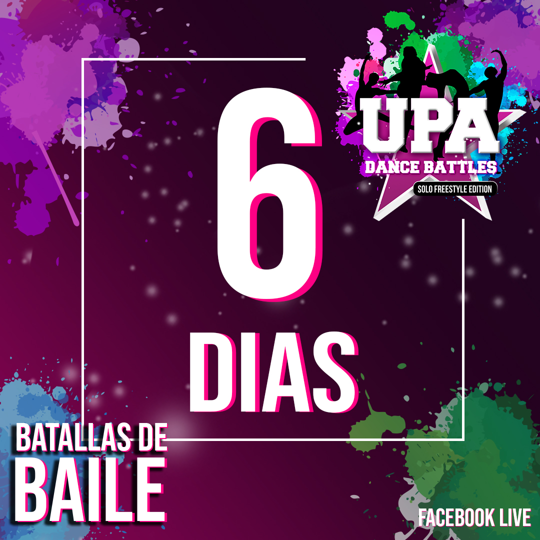 UPAmx's tweet photo. Sólo faltan 6 días para la competencia virtual mas esperada. Conéctate a Facebook Live para ver las batallas de baile y votar por tu favorito.
https://t.co/EJ3A1uJ4zK https://t.co/m8VA1X4Pi9